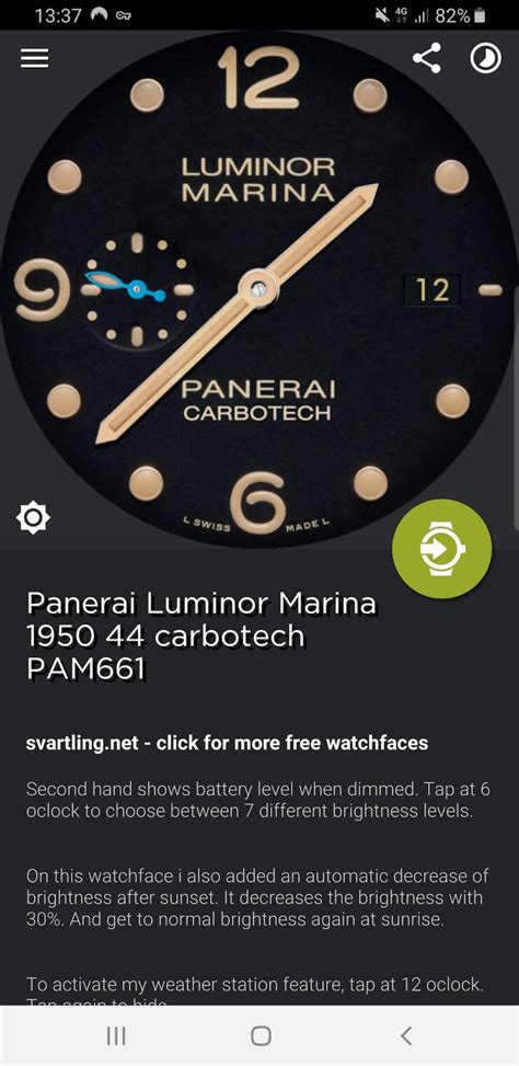 panerai watch face for tizen|Watch Face.